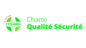 Avec la charte qualité sécurité, Cyclamed s’engage aux côtés de ses parties prenantes partenaires à la sécurité de tous